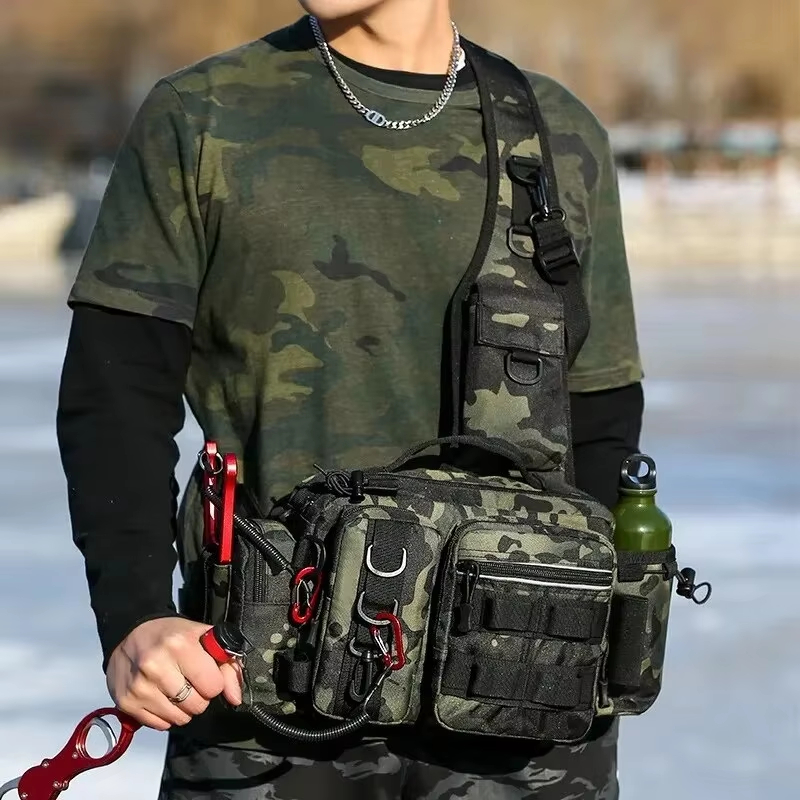 Тактическая поясная сумка для  – обзор и цена Fishing Equipment Bag