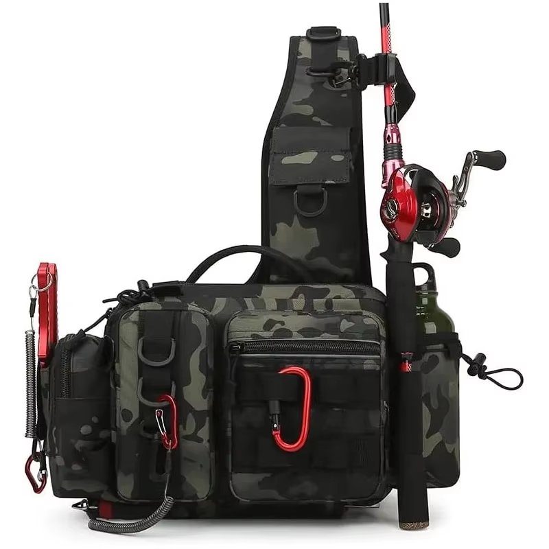 Тактическая поясная сумка для  – обзор и цена Fishing Equipment Bag